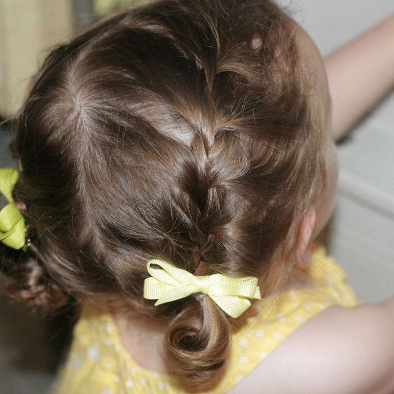 Wordless Wednesday: First French Braids!