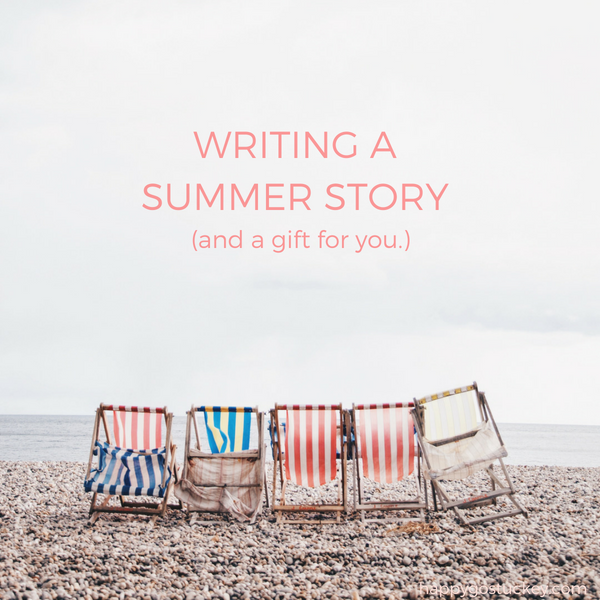 Writing a Summer Story (with free printable.)