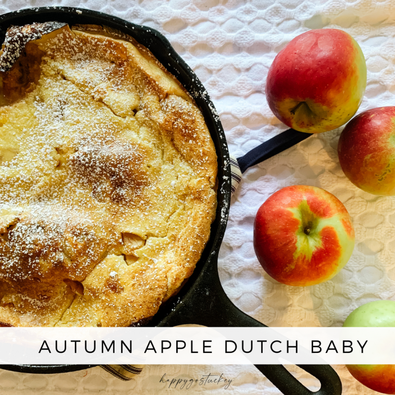 Autumn Apple Dutch Baby